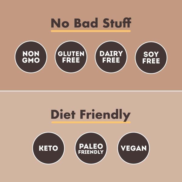 IQBAR Brain and Body Keto Protein Bar, Chocolate Sea Salt