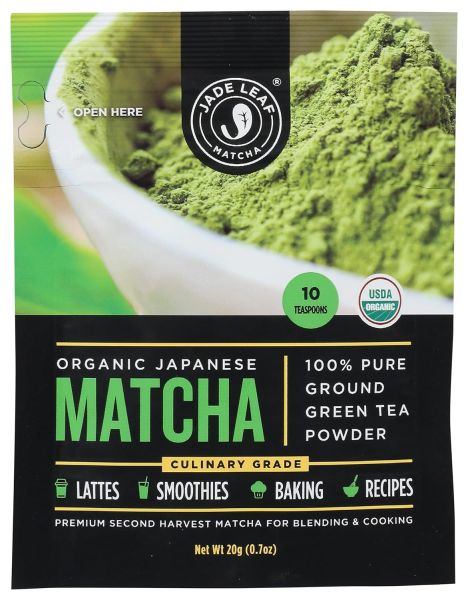 Jade Leaf Matcha Organic Japanese Matcha - 20 g