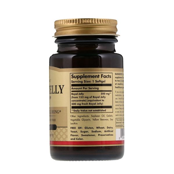 Solgar Royal Jelly 500 - 60 Softgels