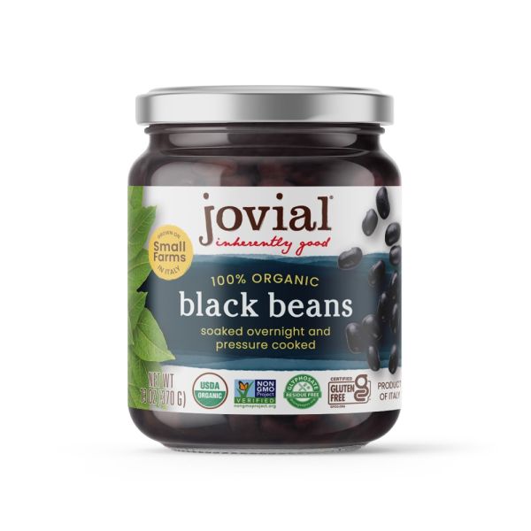 Jovial Organic Black Beans - 13 oz