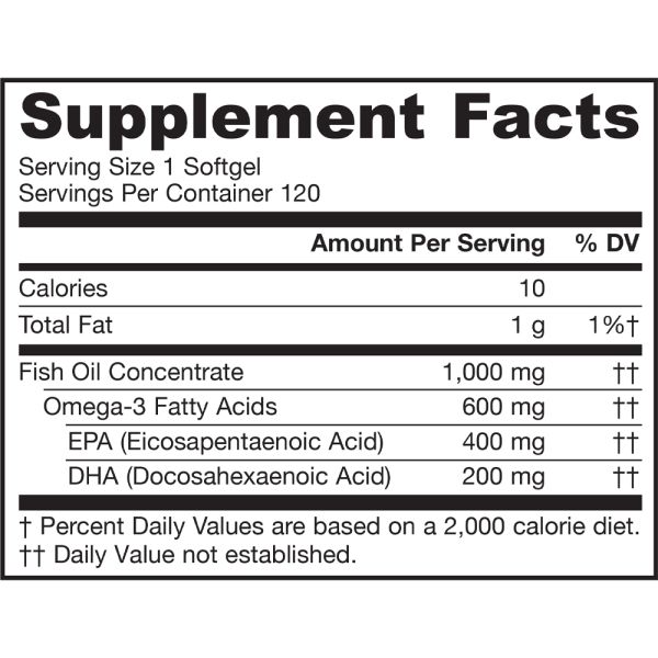 Jarrow Formulas EPA-DHA Balance - 120 Softgels