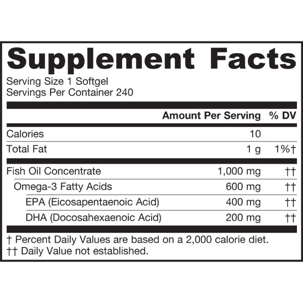 Jarrow Formulas EPA-DHA Balance - 240 Softgels