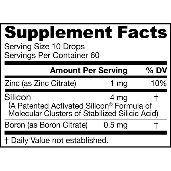 Jarrow Formulas JarroSil Activated Silicon 1 oz (30 ml)
