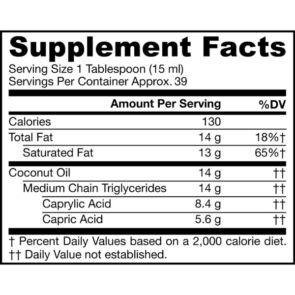 Jarrow Formulas MCT Oil - 20 fl oz
