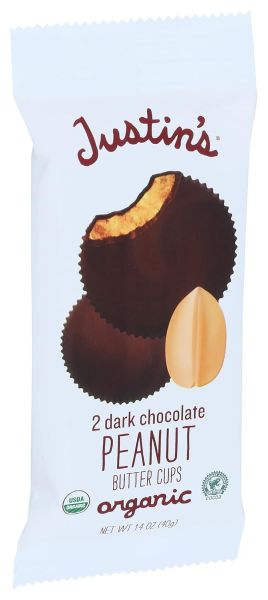 Justin's Dark Chocolate Peanut Butter Cups - 1.4 oz