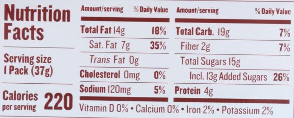 Justin's Organic Dark Chocolate Crispy Peanut Butter Cups - 1.32 oz