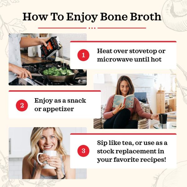 Kettle & Fire Mushroom Chicken Bone Broth - 16.2 oz