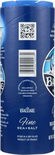 La Baleine Sea Salt Fine Crystals Canister - 26.5 oz