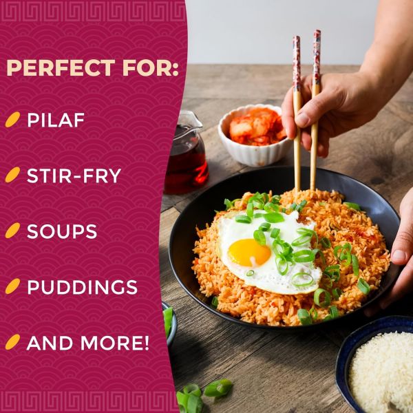 Lotus Foods Organic White Jasmine Rice Heat & Eat Pouch - 8 oz