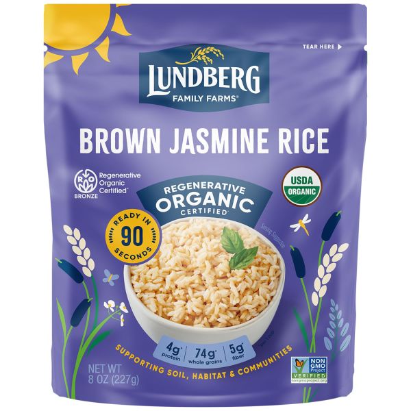 Lundberg Organic Brown Jasmine Rice - 8 oz