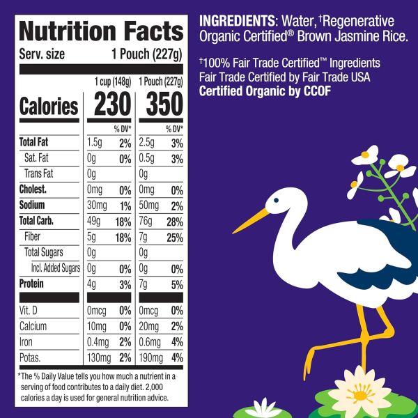 Lundberg Organic Brown Jasmine Rice - 8 oz