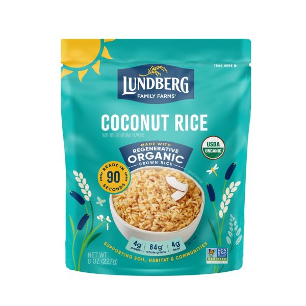 Lundberg Organic Rice Pilaf, Whole Grain Coconut - 8 oz