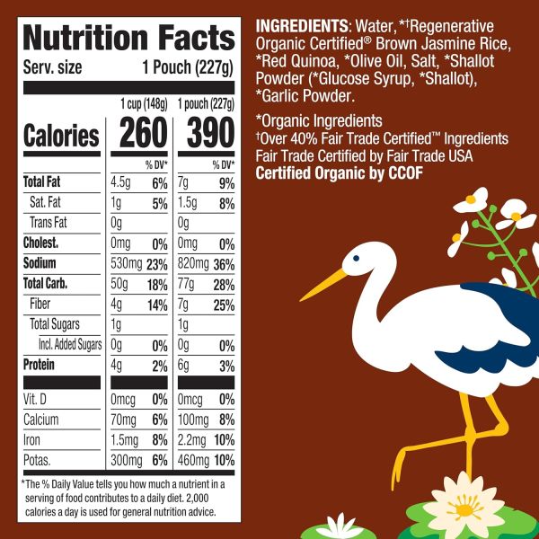 Lundberg Organic Rice Pilaf, Whole Grain Brown Quinoa - 8 oz