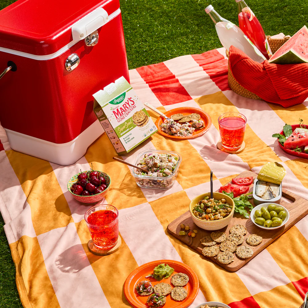 Mary's Gone Crackers Crackers Super Seed Rosemary Organic