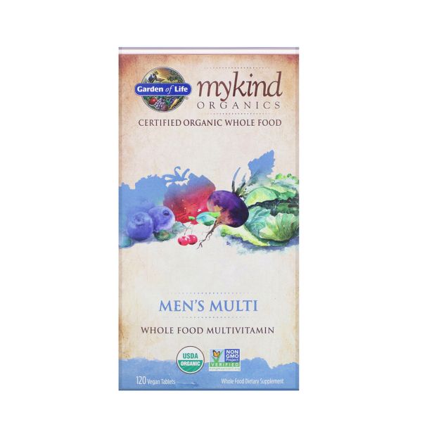 Garden of Life Organics Men's Multi - 120 Vegan Tablets