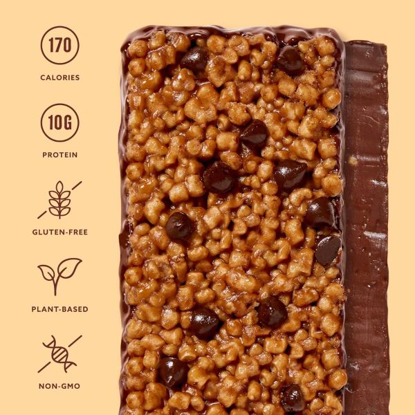 Mezcla Puff Crispy Protein Bar, Peanut Butter