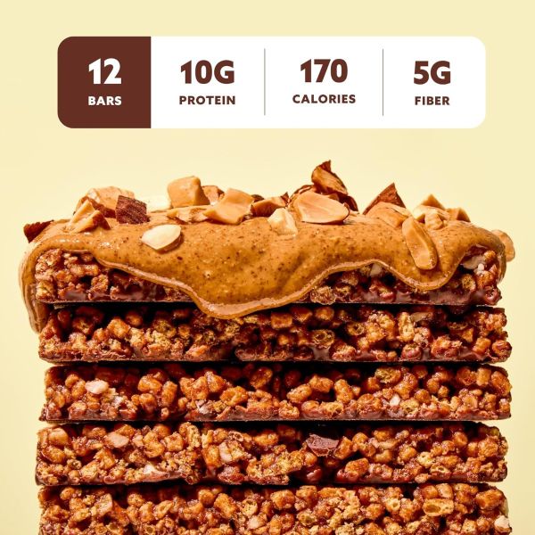 Mezcla Puff Crispy Protein Bar, Almond Butter Chocolate