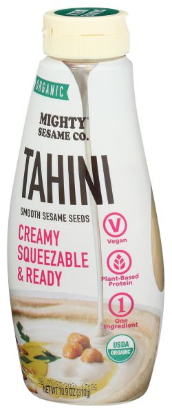 Mighty Sesame Co. Organic Tahini, Squeezable Creamy & Ready Paste - 10.9 oz