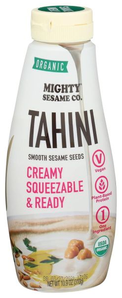 Mighty Sesame Co. Organic Tahini, Squeezable Creamy & Ready Paste - 10.9 oz