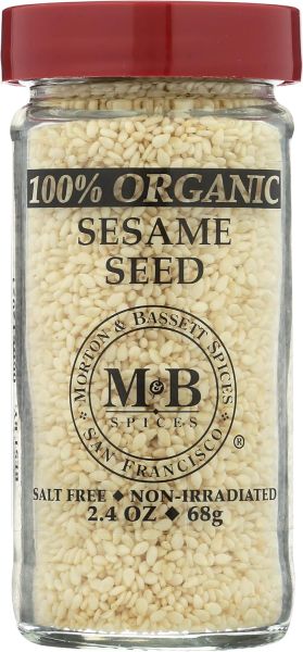 Morton & Bassett Organic Toasted Sesame Seed - 1.9 oz
