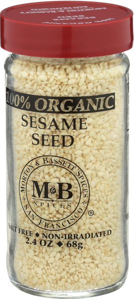 Morton & Bassett Organic Toasted Sesame Seed - 1.9 oz