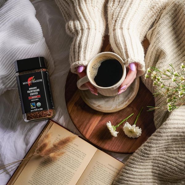 Mount Hagen Organic Fairtrade Instant Coffee - 3.53 oz