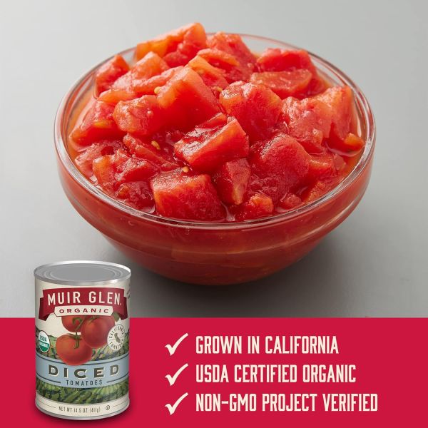 Muir Glen Organic Diced Tomatoes - 14.5 fl oz