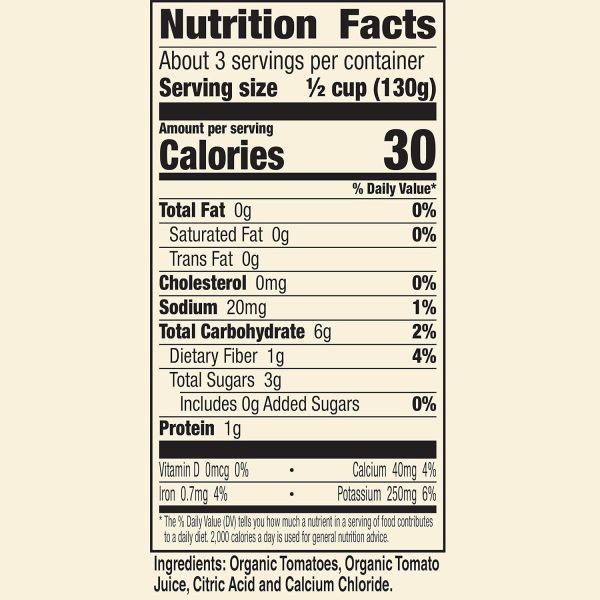 Muir Glen Organic Diced Tomatoes, No Salt Added - 14.5 oz