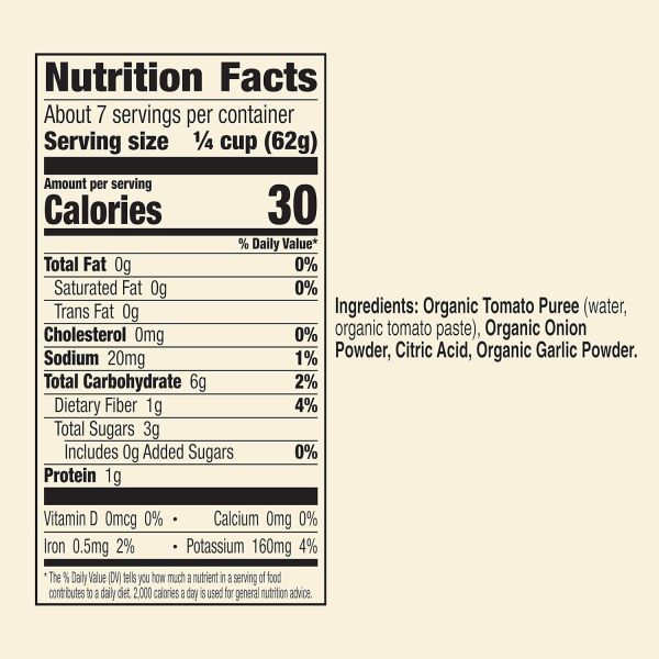 Muir Glen Organic Tomato Sauce, No Salt Added - 15 oz