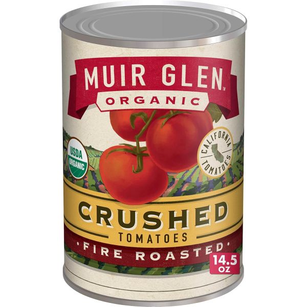 Muir Glen Organic Crushed Tomatoes, Fire Roasted - 14.5 oz