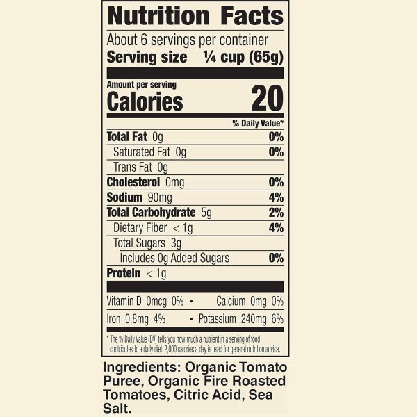 Muir Glen Organic Crushed Tomatoes, Fire Roasted - 14.5 oz