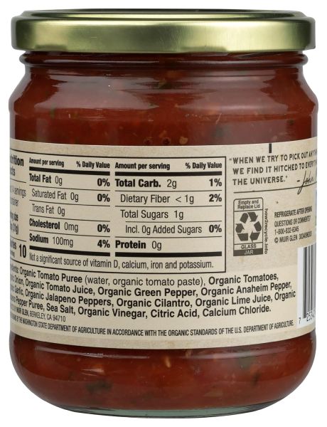 Muir Glen Organic Medium Salsa - 16 oz