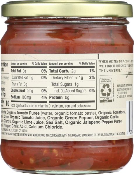 Muir Glen Organic Mild Salsa - 16 oz