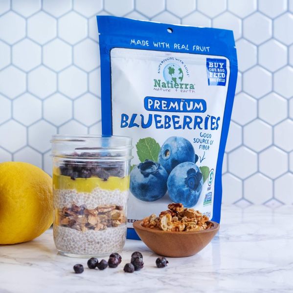 Natierra Organic Freeze-Dried Blueberries - 1.2 oz