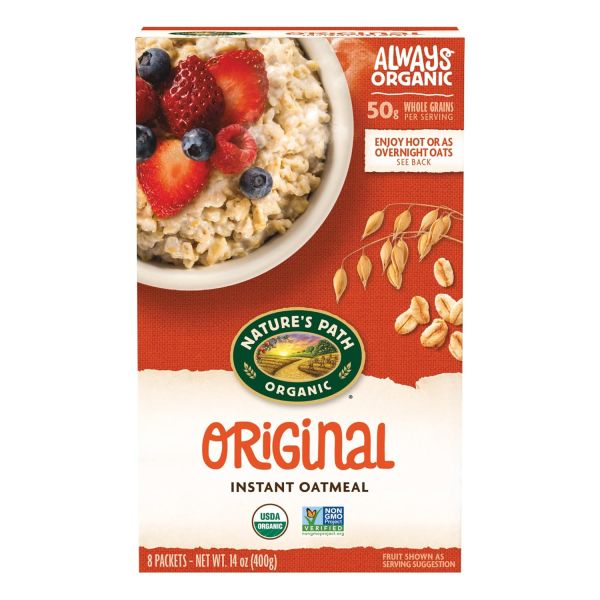 Nature's Path Organic Original Instant Hot Oatmeal
