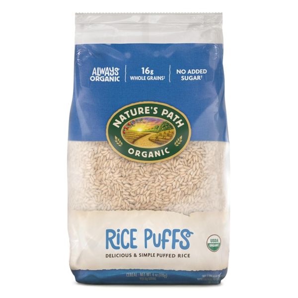 Nature's Path Organic Rice Puffs Cereal - 6 oz