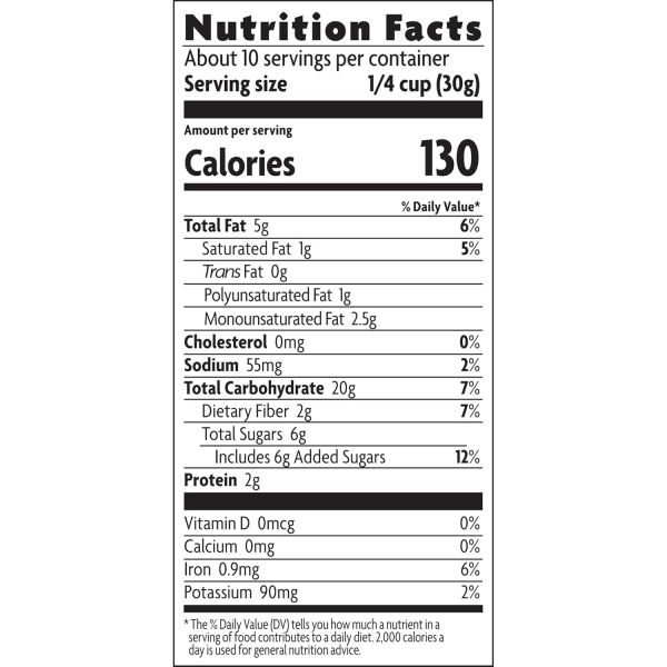 Nature's Path Love Crunch Premium Organic Granola, Dark Chocolate & Red Berries