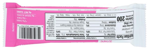 No Cow Protein Bar, Birthday Cake - 20 g