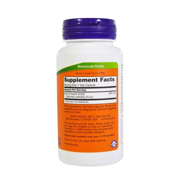 NOW Noni - 450 mg - 90 Vegetarian Capsules