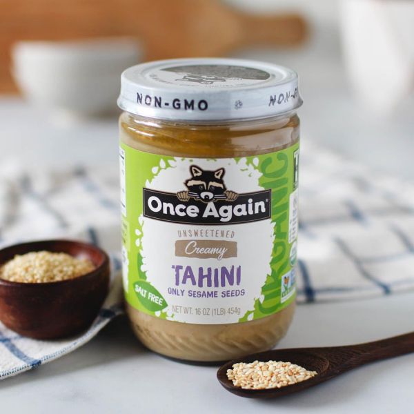 Once Again Organic Unsweetened Tahini, Creamy - 16 oz