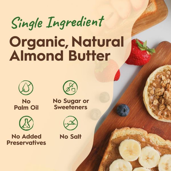 Once Again Creamy Organic Almond Butter, Lightly Toasted - 16 oz