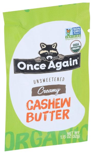 Once Again Cashew Butter Squeeze, Organic - 1.14 oz