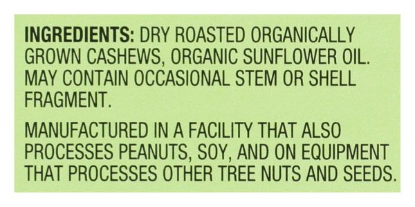 Once Again Cashew Butter Squeeze, Organic - 1.14 oz