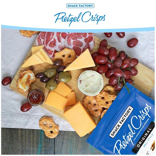 Snack Factory Pretzel Crisps, Deli Style Original - 7.2 oz