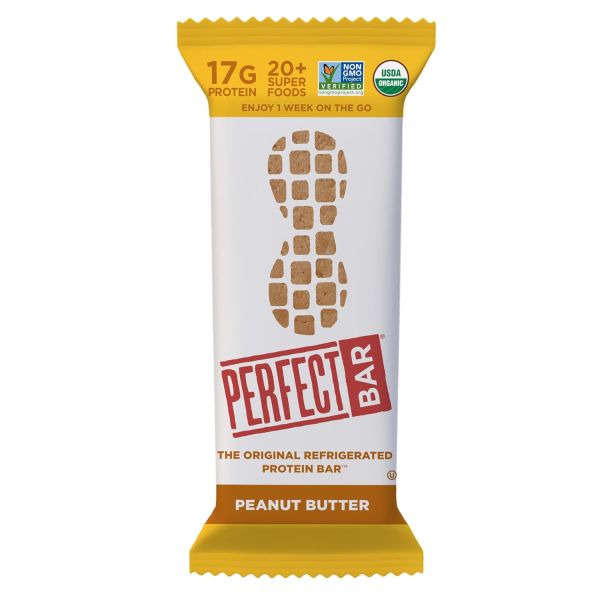 Perfect Bar Gluten-Free Peanut Butter Refrigerated Protein Bar, Organic - 2.5 oz