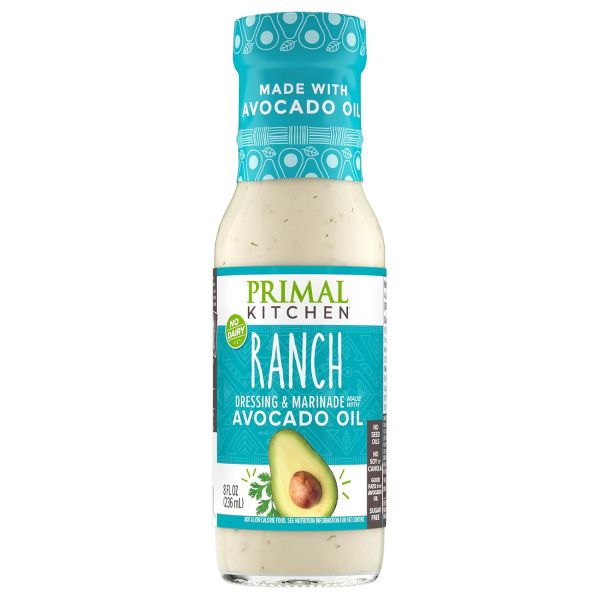 Primal Kitchen Ranch Dressing & Marinade with Avocado Oil - 8 fl oz