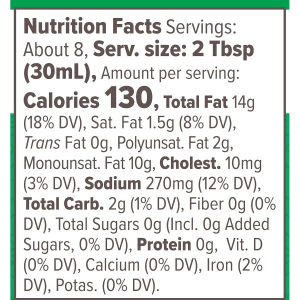 Primal Kitchen Green Goddess Dressing & Marinade with Avocado Oil - 8 fl oz