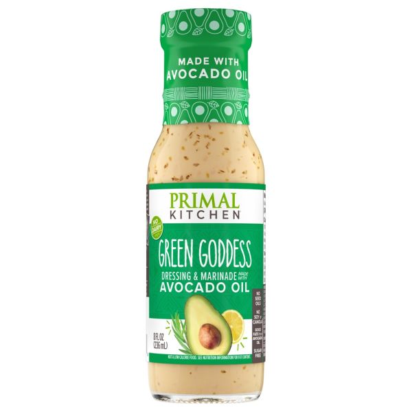 Primal Kitchen Green Goddess Dressing & Marinade with Avocado Oil - 8 fl oz