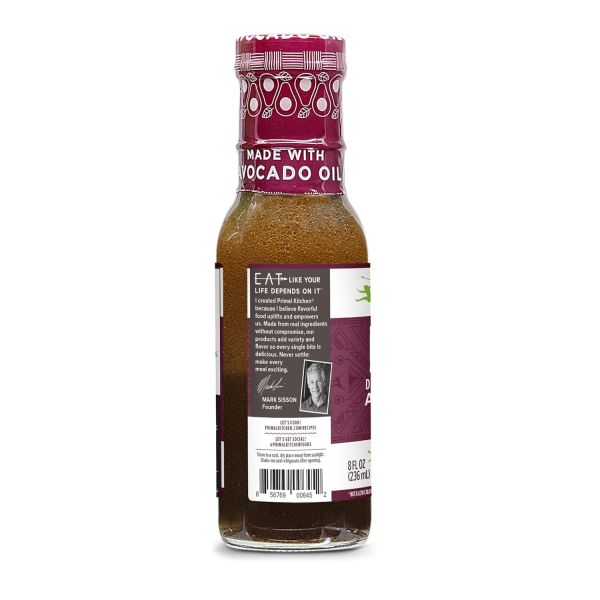 Primal Kitchen Balsamic Dressing & Marinade with Avocado Oil - 8 fl oz