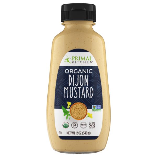 Primal Kitchen Organic Dijon Mustard - 12 oz